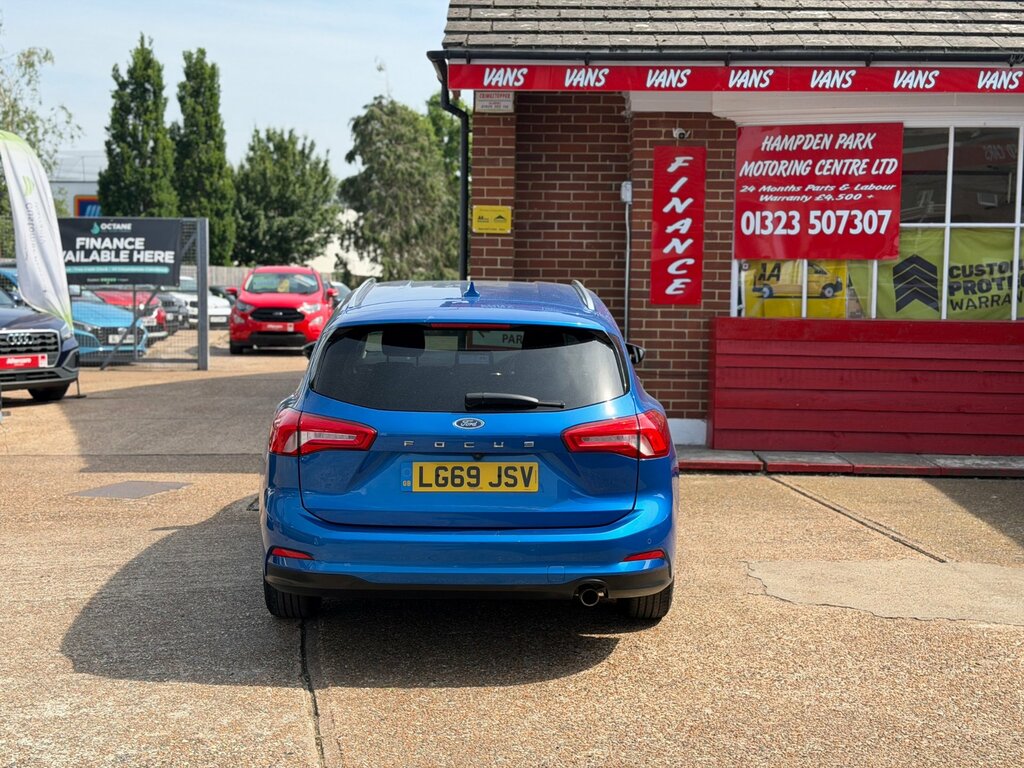 Ford Focus 1.0T Ecoboost Titanium Estate Eu LG69JSV Blue #4