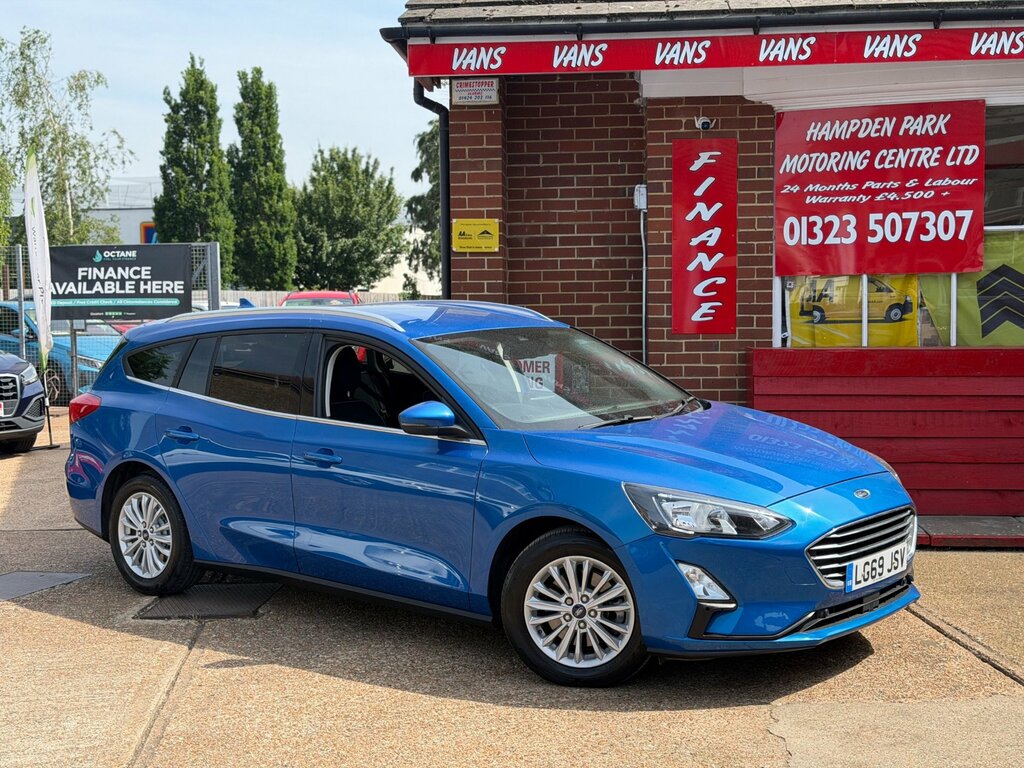 Ford Focus 1.0T Ecoboost Titanium Estate Eu Blue