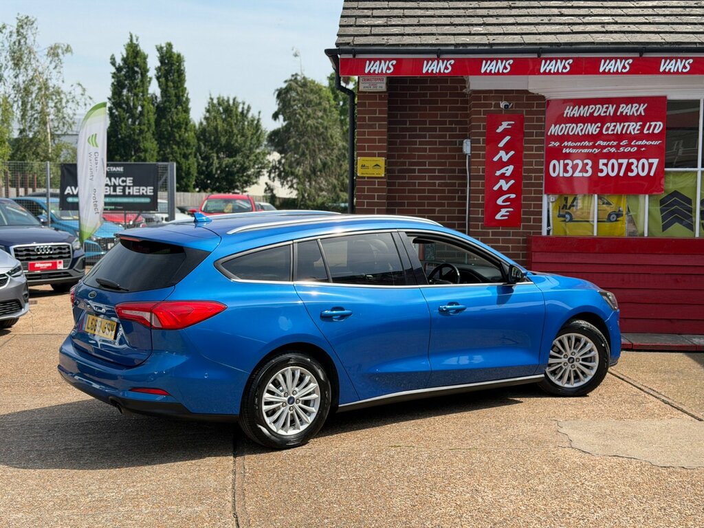 Ford Focus 1.0T Ecoboost Titanium Estate Eu LG69JSV Blue #3
