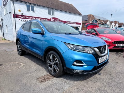Nissan Qashqai 1.5 Dci N-connecta YE19OZG Blue #4