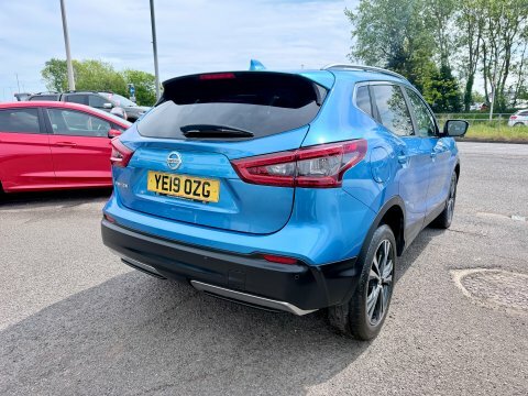 Nissan Qashqai 1.5 Dci N-connecta YE19OZG Blue #5