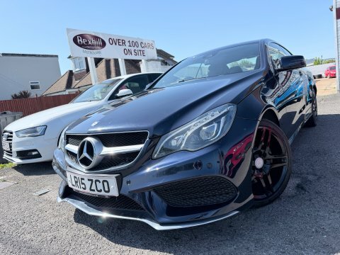 Mercedes-Benz E Class E220 Bluetec Amg Blue