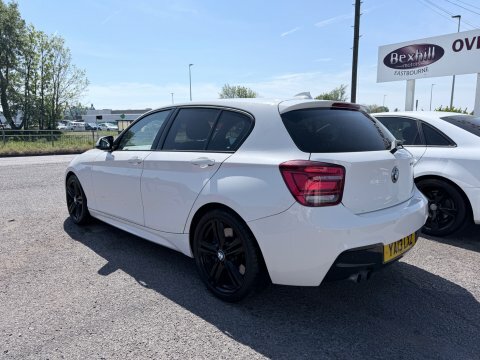 BMW 1 Series 125I M Sport YA13LXZ White #5
