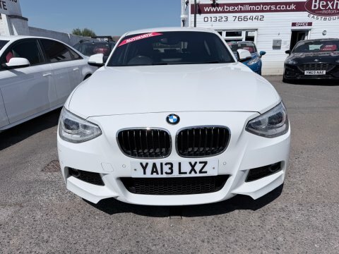 BMW 1 Series 125I M Sport YA13LXZ White #3
