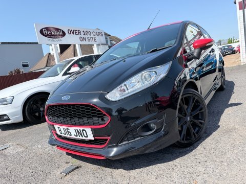 Ford Fiesta 1.0 Zetec S BJ16JNO Black #2