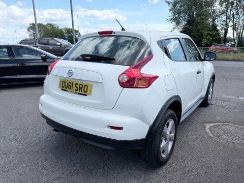 Nissan Juke 1.5 Visia Dci DU61SRO White #5