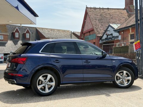 Audi Q5 Tdi Quattro S Blue #2
