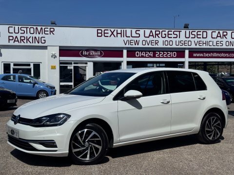 Volkswagen Golf Match Edition Tsi White