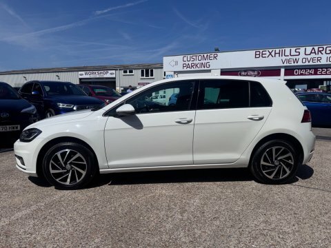 Volkswagen Golf Match Edition Tsi  White #5
