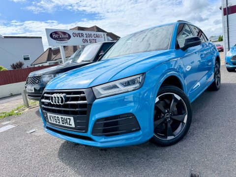 Audi Q5 Tdi Quattro Black KY69BMZ Blue #2
