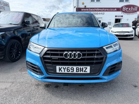 Audi Q5 Tdi Quattro Black KY69BMZ Blue #3