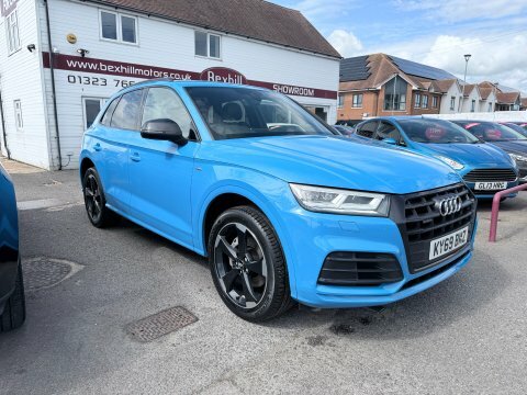 Audi Q5 Tdi Quattro Black KY69BMZ Blue #4