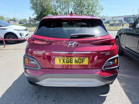 Hyundai Kona 1.6T Premium Gt YX68NOF Red #6