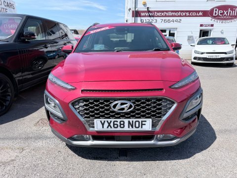 Hyundai Kona 1.6T Premium Gt YX68NOF Red #3