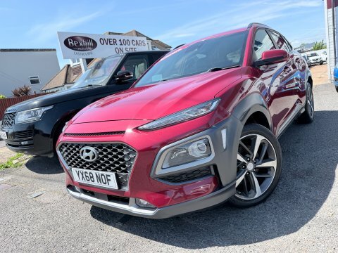 Hyundai Kona 1.6T Premium Gt YX68NOF Red #2