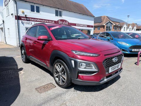Hyundai Kona 1.6T Premium Gt YX68NOF Red #4