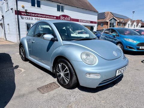 Volkswagen Beetle 1.6 8V Hatchback FHZ6176 Blue #4
