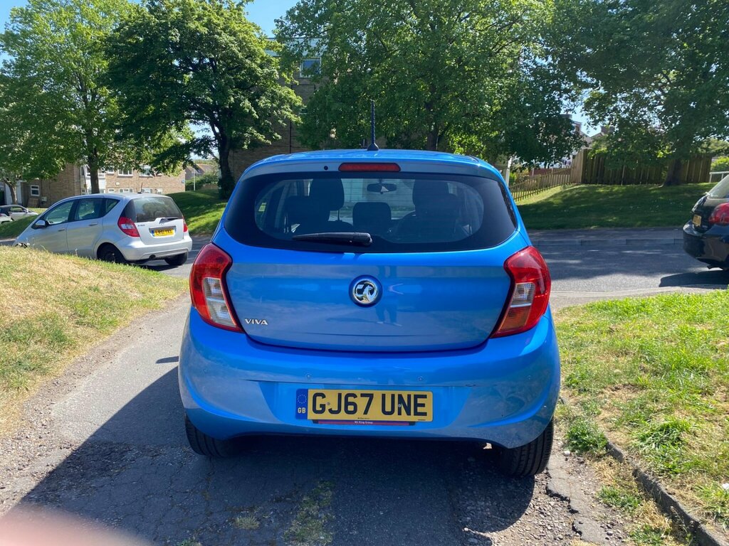 Vauxhall Viva 1.0I Se Euro 6 Ac GJ67UNE Blue #6