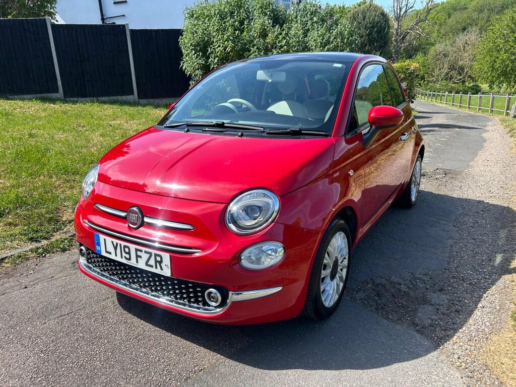 Fiat 500 1.2 Lounge Euro 6 Ss LY19FZR Red #2
