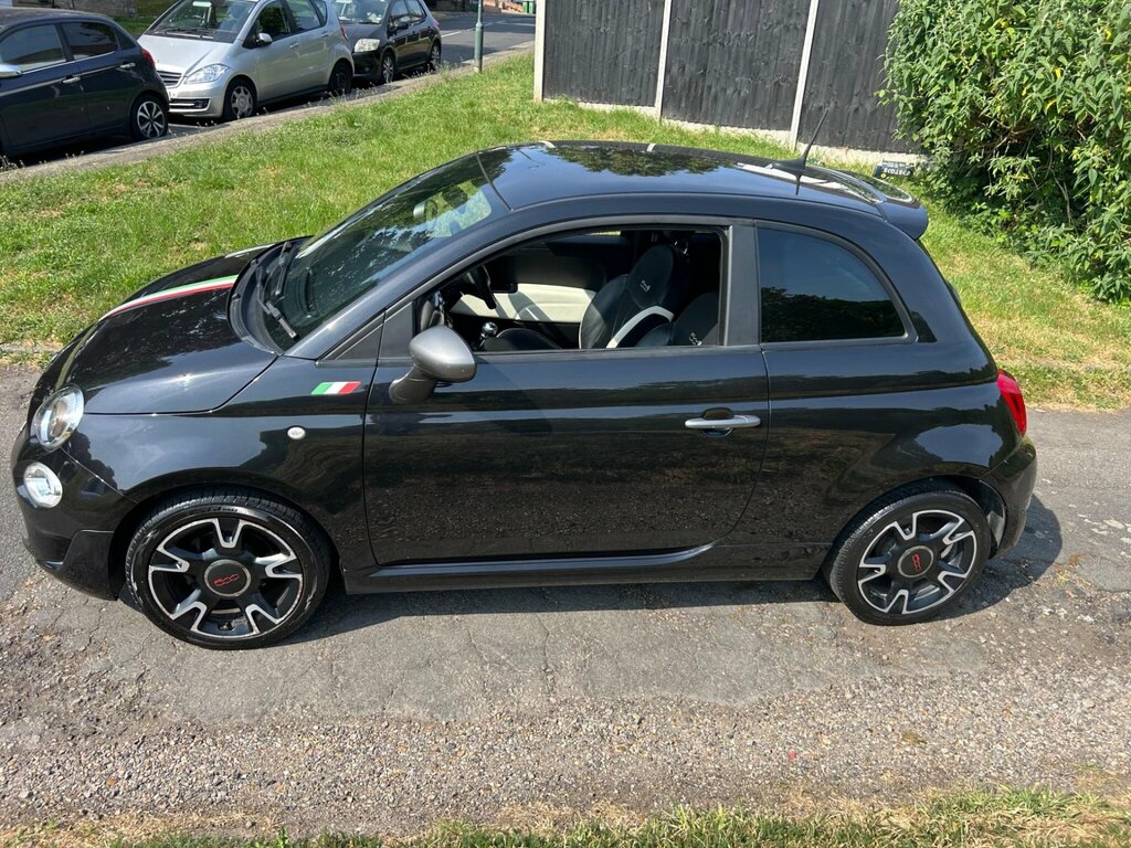 Fiat 500 1.2 S Euro 6 Ss LT17MHF Black #4