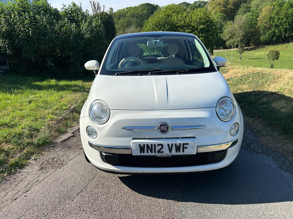 Fiat 500 1.2 Lounge Euro 5 Ss WN12VWF White #3