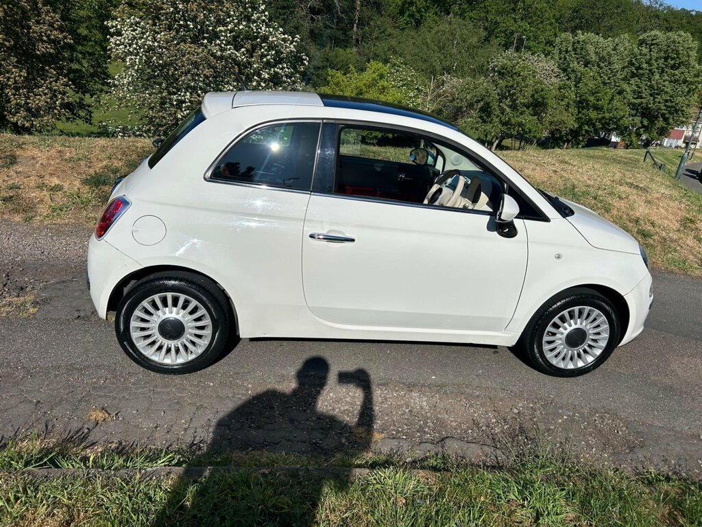 Fiat 500 1.2 Lounge Euro 5 Ss WN12VWF White #6