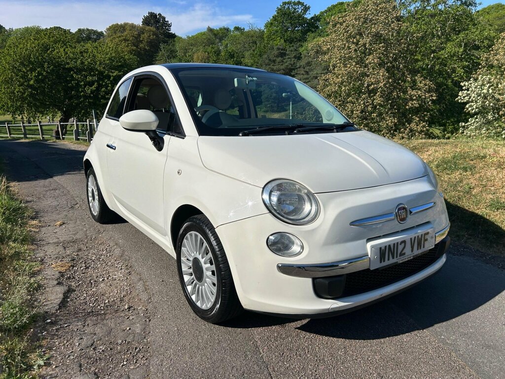 Fiat 500 1.2 Lounge Euro 5 Ss White