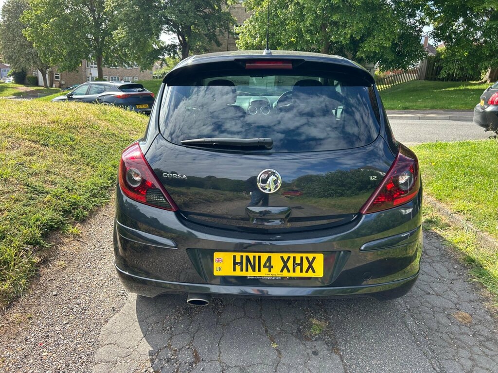 Vauxhall Corsa 1.2 16V Limited Edition Euro 5 HN14XHX Black #6