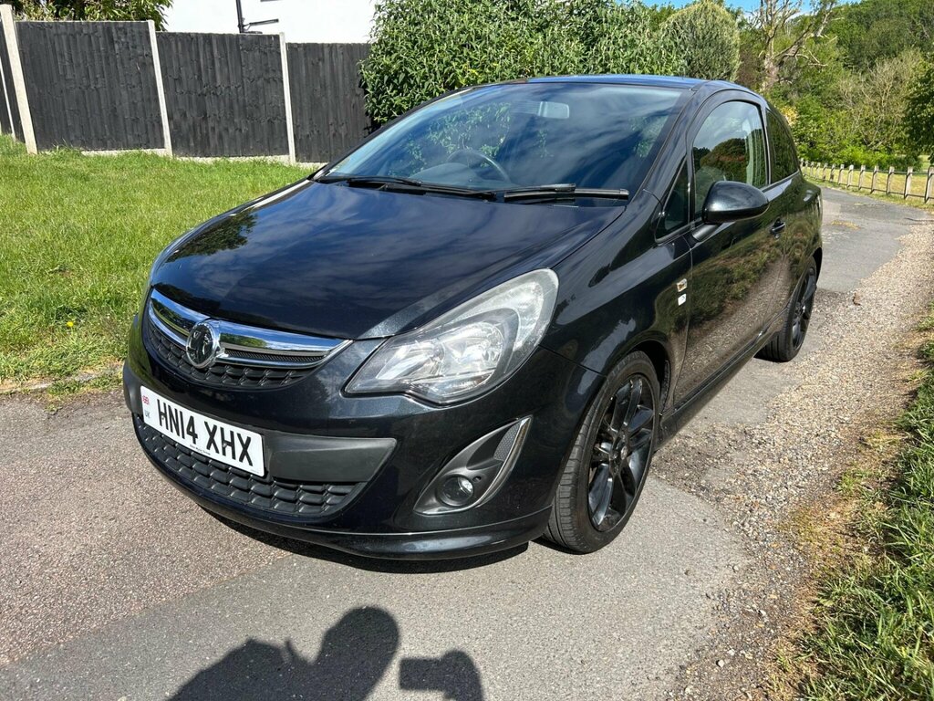 Vauxhall Corsa 1.2 16V Limited Edition Euro 5 HN14XHX Black #2
