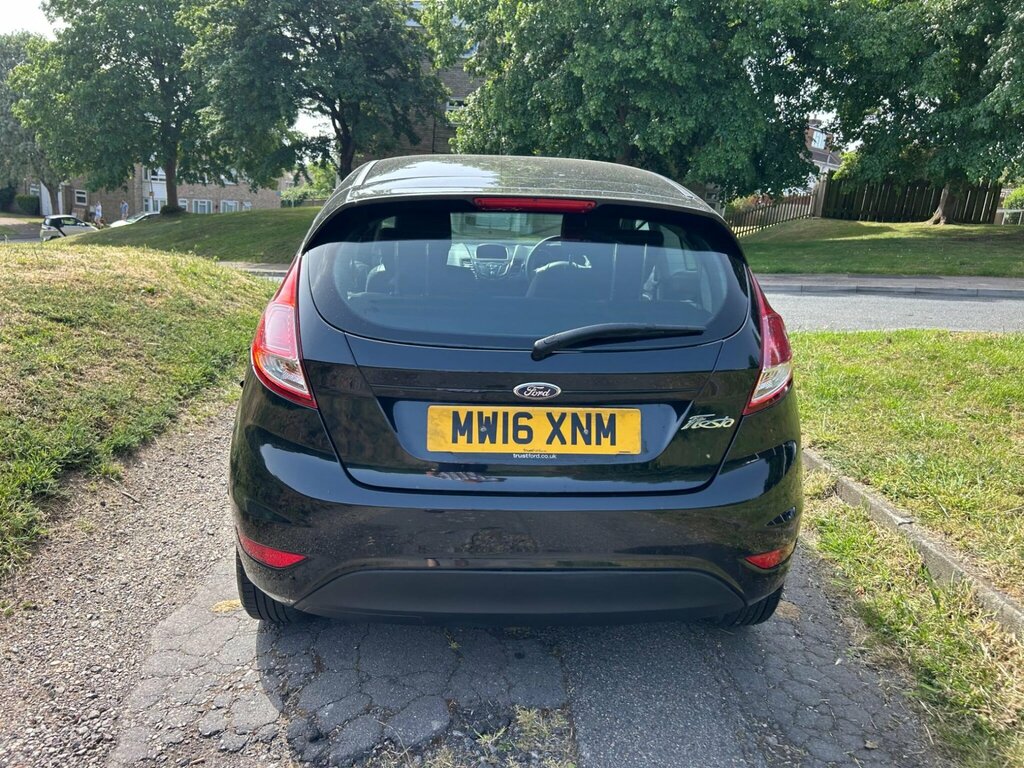 Ford Fiesta 1.25 Zetec Euro 6 MW16XNM Black #4