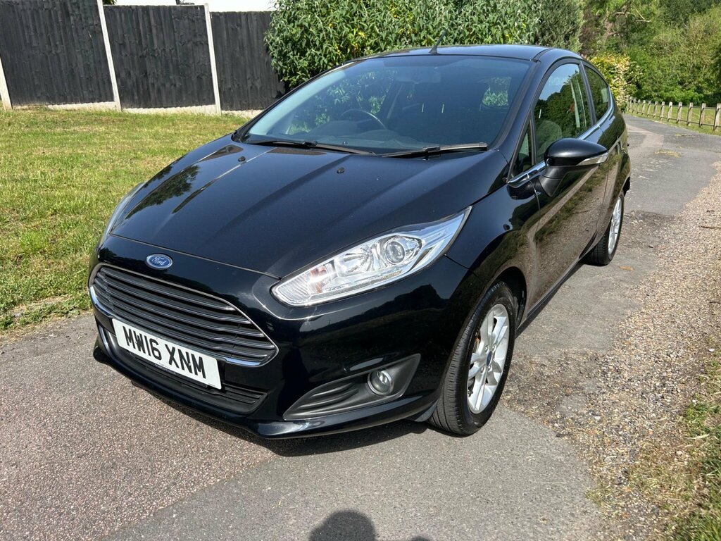 Ford Fiesta 1.25 Zetec Euro 6 MW16XNM Black #2