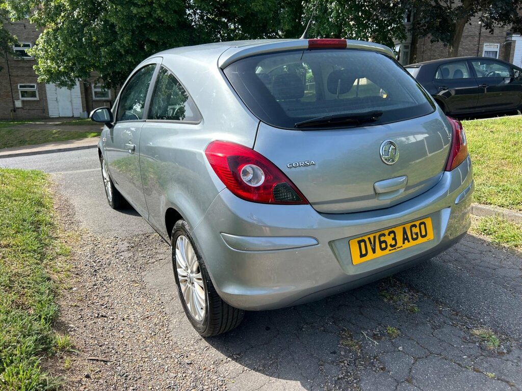 Vauxhall Corsa 1.2 16V Se Euro 5 DV63AGO Silver #4