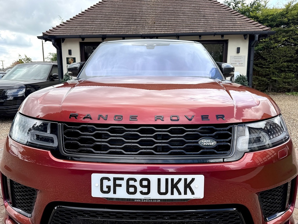 Land Rover Range Rover Sport P400 Mhev Hst Ulez GF69UKK Red #3