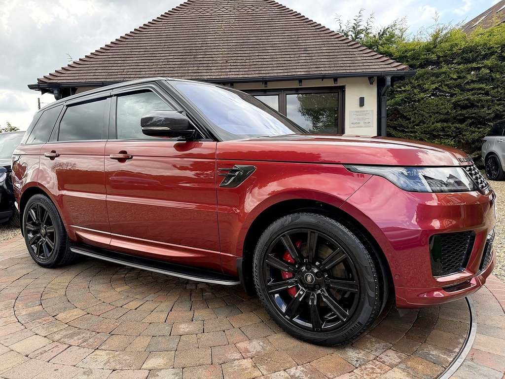 Land Rover Range Rover Sport P400 Mhev Hst Ulez GF69UKK Red #2
