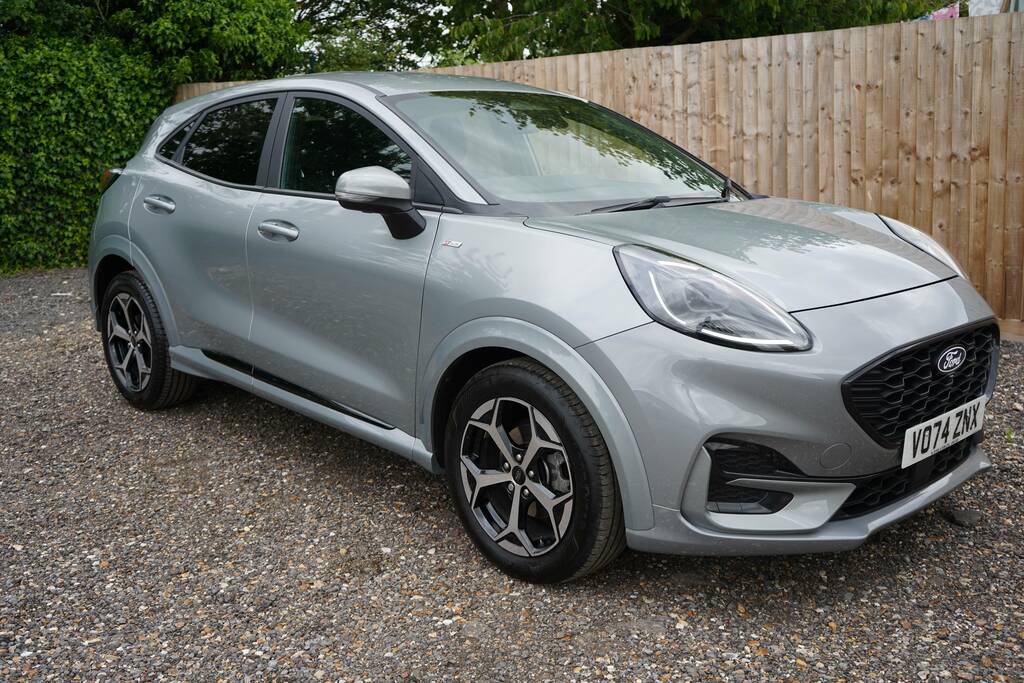Ford Puma St-line Silver