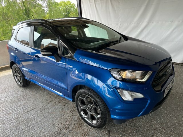 Ford Ecosport 2018 1.0T Ecoboost St-line Suv E Blue
