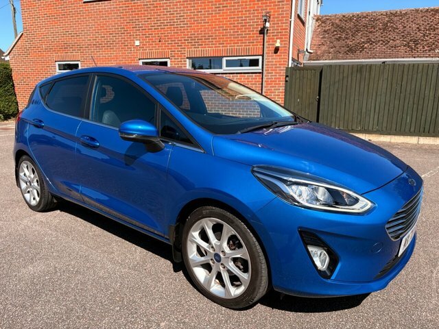 Ford Fiesta 2020 1.0T Ecoboost Titanium X Hatchback MX70ZBU Blue #6