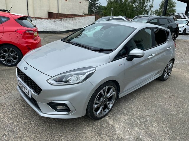 Ford Fiesta 2021 1.0T Ecoboost Mhev St-line X Edition Hatchbac EO21KZJ Silver #2