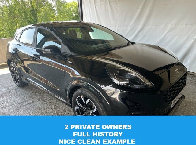 Ford Puma 2022 1.0T Ecoboost Mhev St-line X Suv H Black