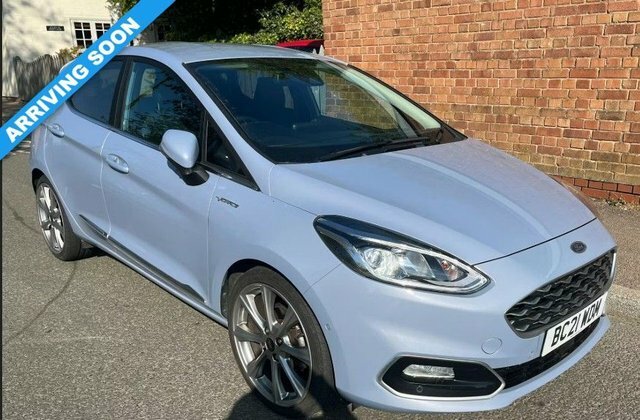 Ford Fiesta 2021 1.0T Ecoboost Mhev Vignale Edition Hatchback Blue