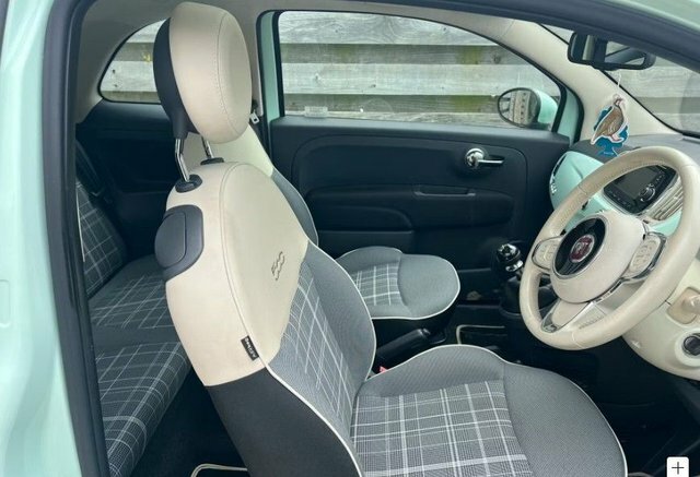 Fiat 500 2016 0.9 Twinair Lounge Hatchback Manua Green #2