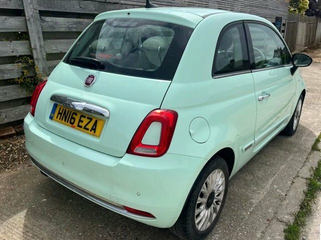 Fiat 500 2016 0.9 Twinair Lounge Hatchback Manua Green #3