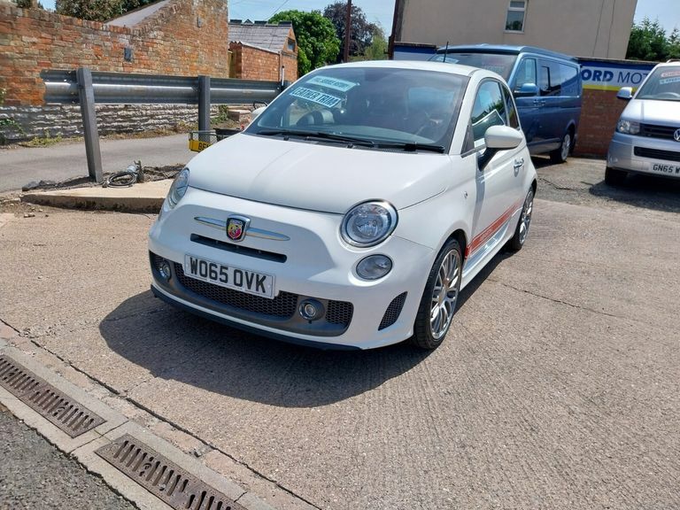 Abarth 595 595 Turismo WO65OVK White #3