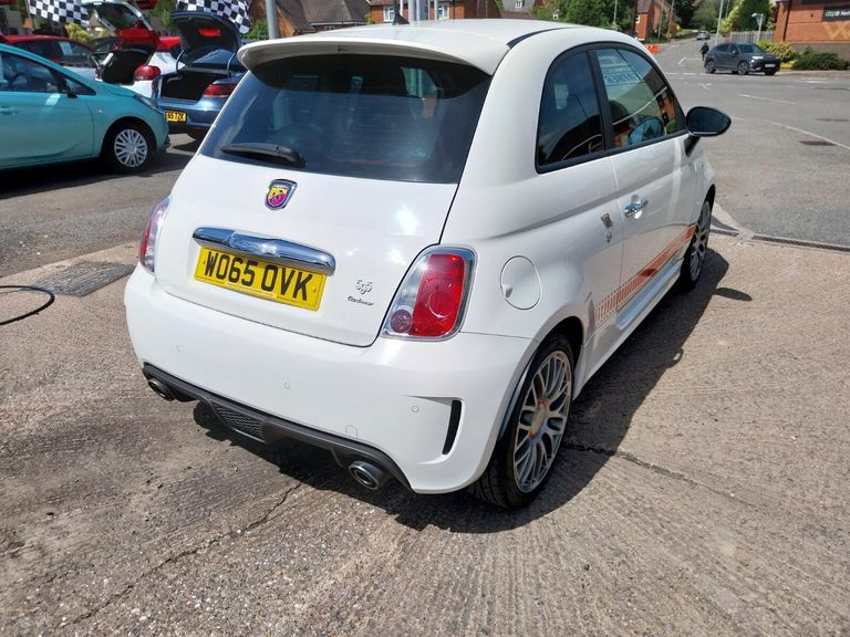 Abarth 595 595 Turismo WO65OVK White #5