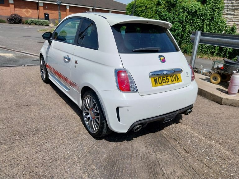Abarth 595 595 Turismo WO65OVK White #4