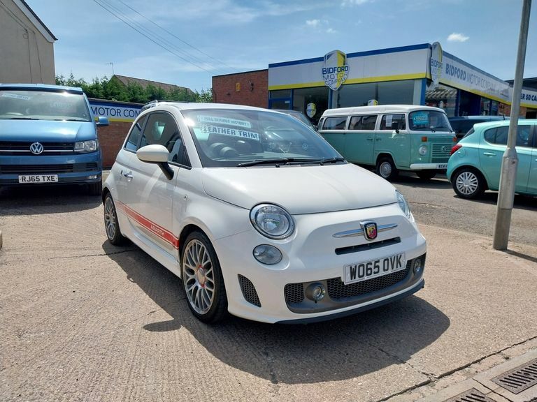 Abarth 595 595 Turismo WO65OVK White #2