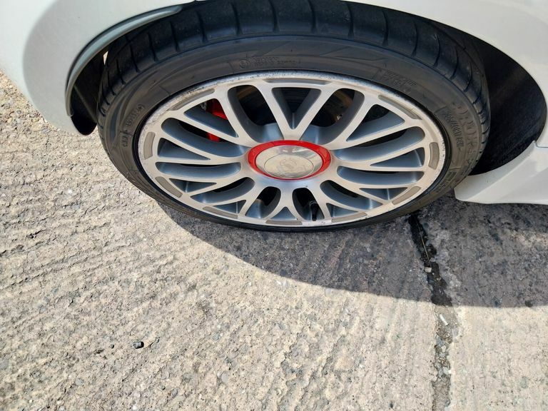Abarth 595 595 Turismo WO65OVK White #6