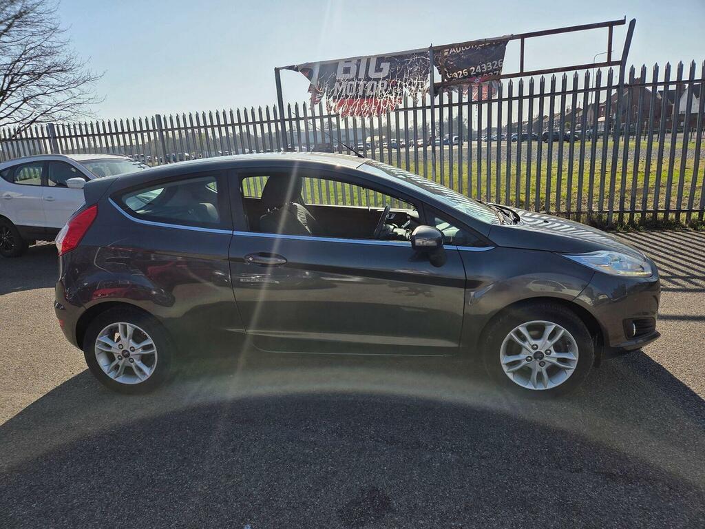 Ford Fiesta Hatchback 1.0T Ecoboost Zetec Euro 6 Ss 20 BK65TVC Grey #2