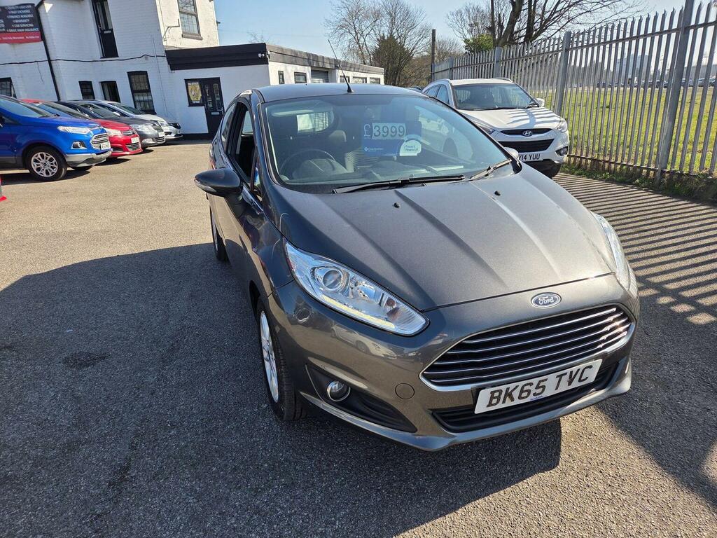 Ford Fiesta Hatchback 1.0T Ecoboost Zetec Euro 6 Ss 20 Grey