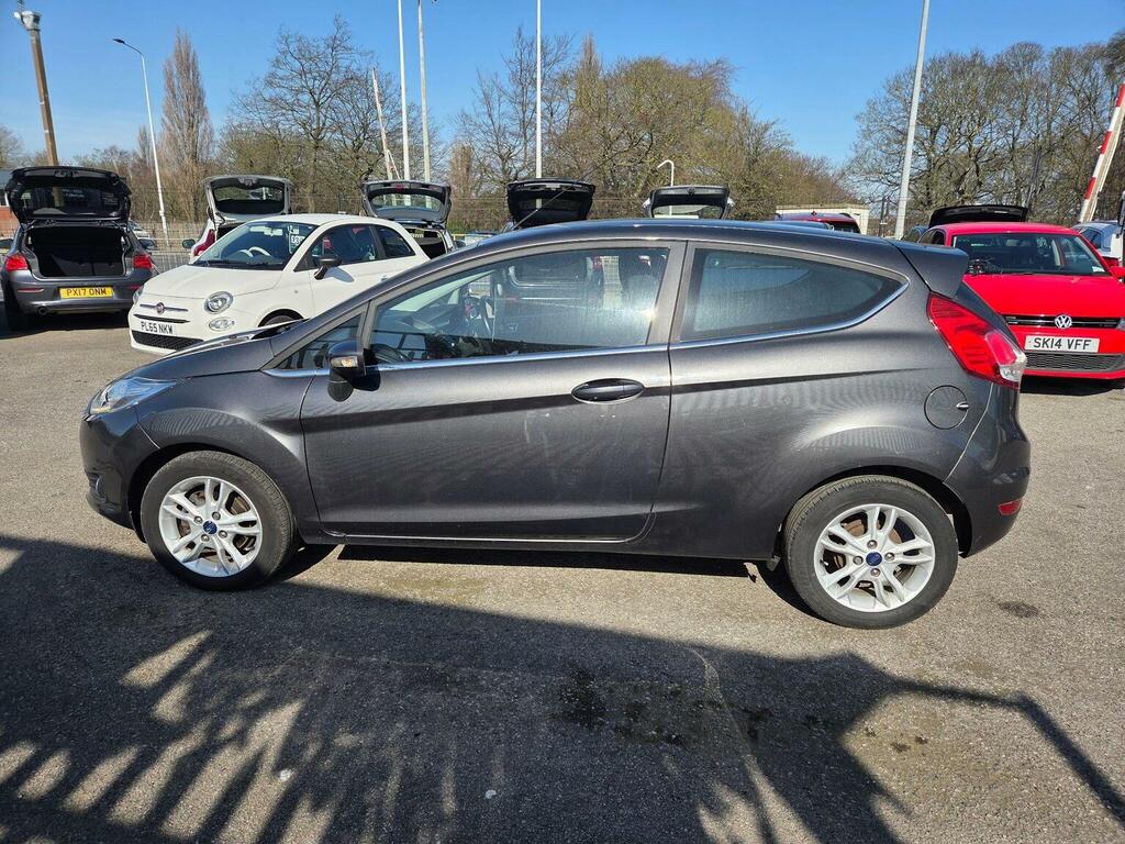 Ford Fiesta Hatchback 1.0T Ecoboost Zetec Euro 6 Ss 20 BK65TVC Grey #6